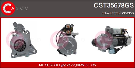 CASCO CST35678GS Genuine...
