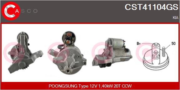 CASCO CST41104GS Genuine...