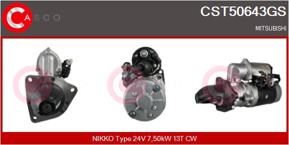 CASCO CST50643GS Genuine...