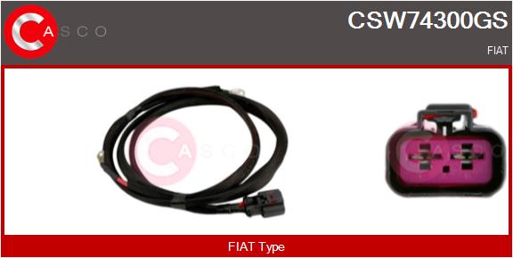 CASCO CSW74300GS Elektrické vedenie, elektromotor prevodovky riadenia