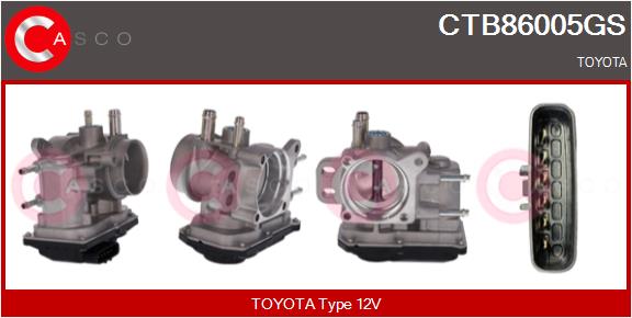 CASCO CTB86005GS Στόμιο...