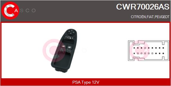 CASCO CWR70026AS Brand New...