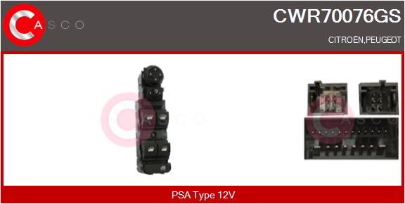 CASCO CWR70076GS Genuine...