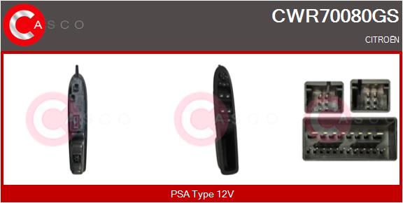 CASCO CWR70080GS Genuine...