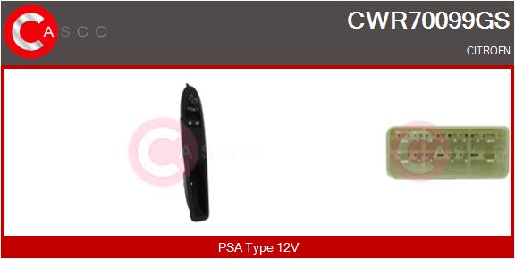 CASCO CWR70099GS Genuine...