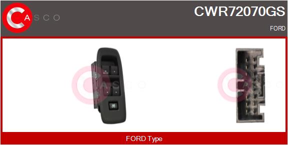 CASCO CWR72070GS Genuine...