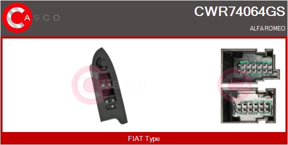 CASCO CWR74064GS Genuine...