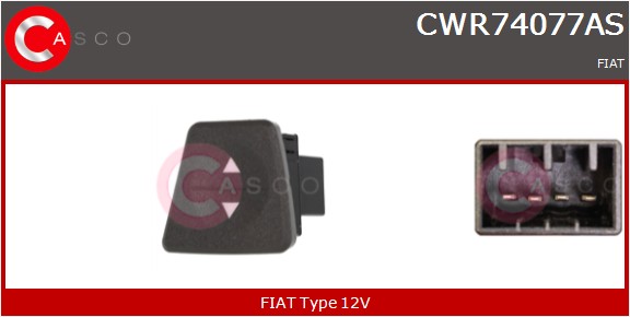 CASCO CWR74077AS Διακόπτης,...