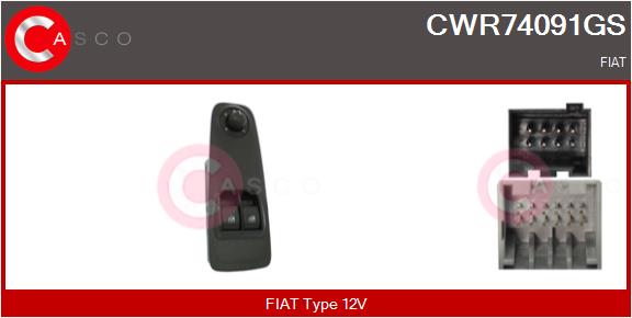 CASCO CWR74091GS Genuine...