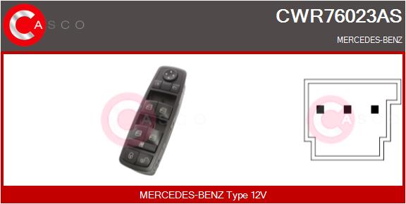 CASCO CWR76023AS Brand New...