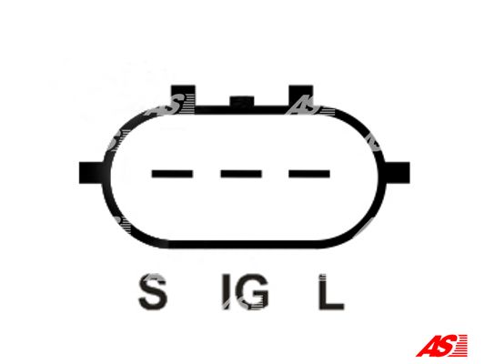 AS-PL A5041 Alternatore-Alternatore-Ricambi Euro