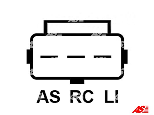 AS-PL ARE6040 Regolatore alternatore-Regolatore alternatore-Ricambi Euro