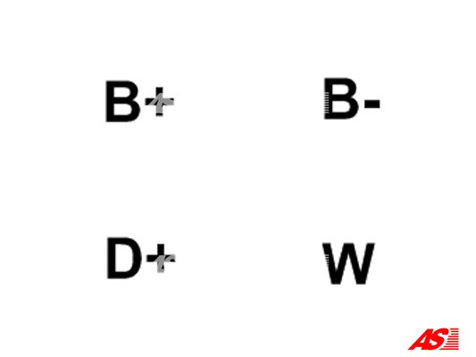 AS-PL A0416 Alternatore