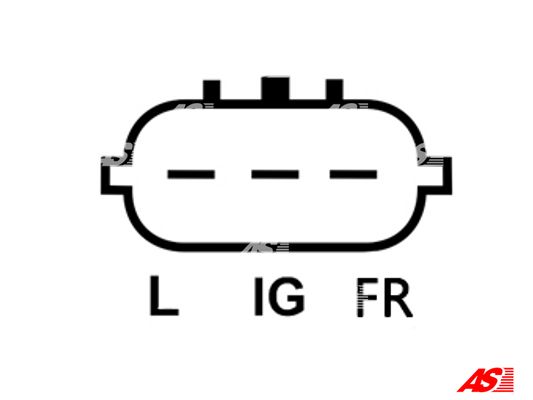 AS-PL A6639S generátor MG ROVER