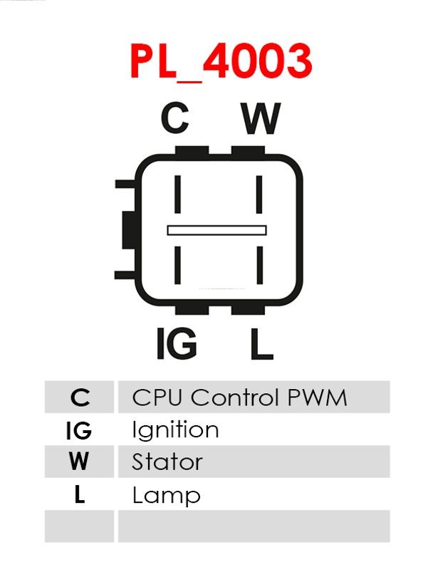 AS-PL ARE6142S Brandneu AS-PL Generatorregler