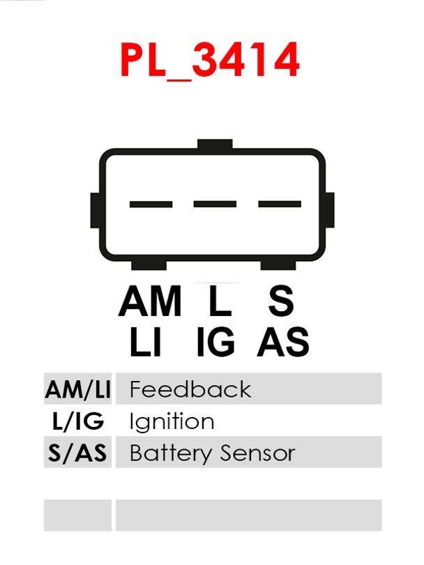 AS-PL A6335 Brandneu AS-PL Generator