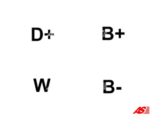 AS-PL A0008 Alternatore