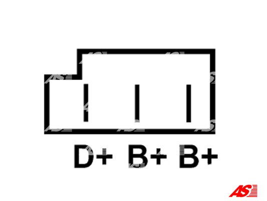 AS-PL A4014 Alternatore