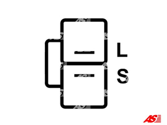 AS-PL ARE5008 Regolatore alternatore