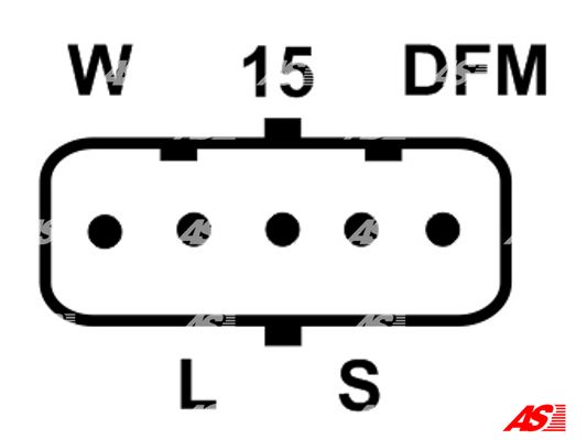 AS-PL A0122 Alternatore