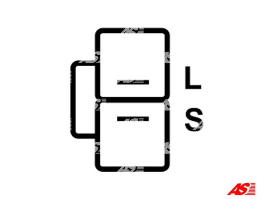 AS-PL ARE0059 Regolatore alternatore