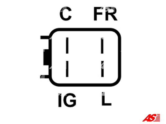 AS-PL ARE6050 Regolatore alternatore