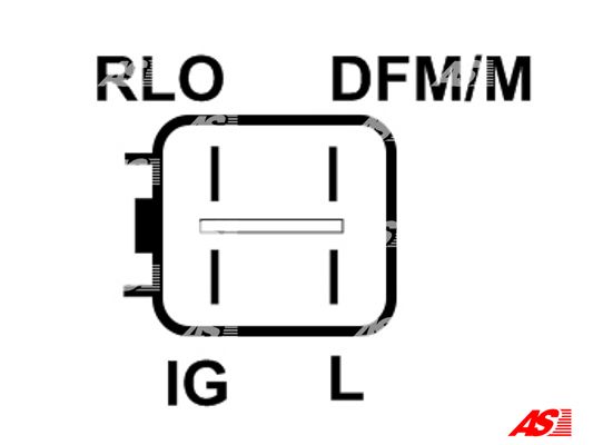 AS-PL A6063 Alternatore