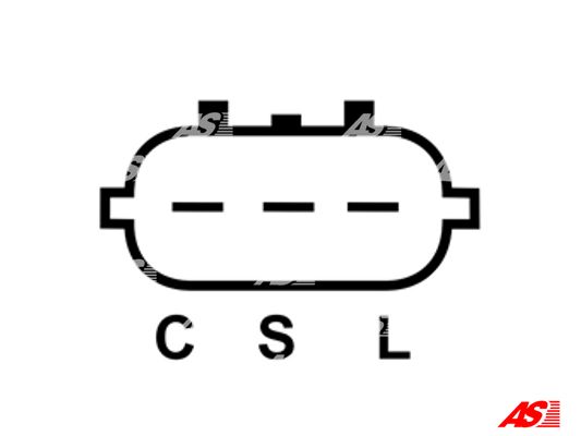 AS-PL ARE5114 generátor szabályozó