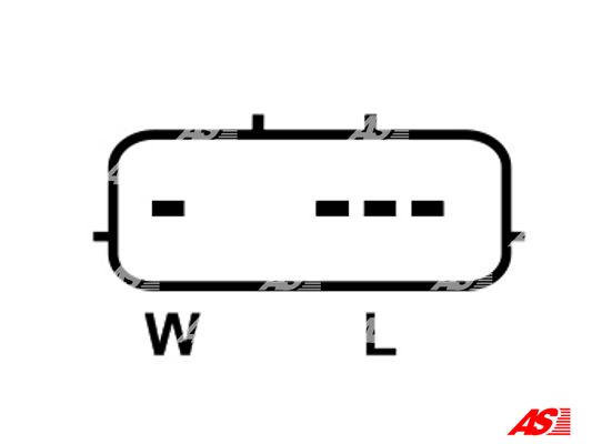 AS-PL ARE5087 Regolatore alternatore