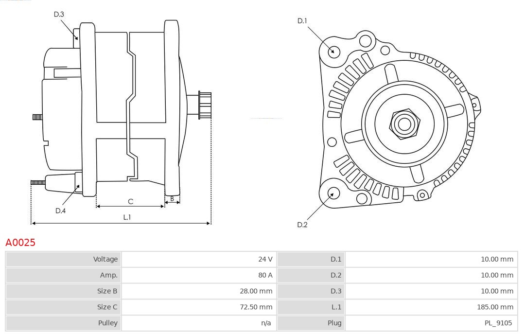 AS-PL A0025 Dynamo