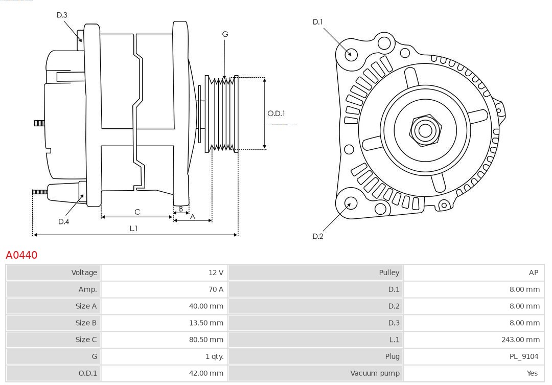 AS-PL A0440 Dynamo
