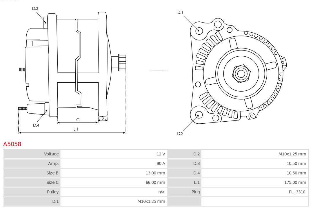 AS-PL A5058 Dynamo