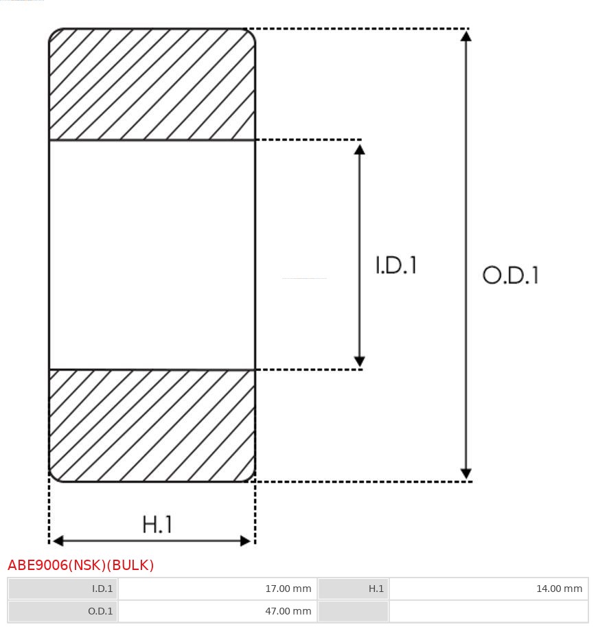 AS-PL ABE9006(NSK)(BULK) 