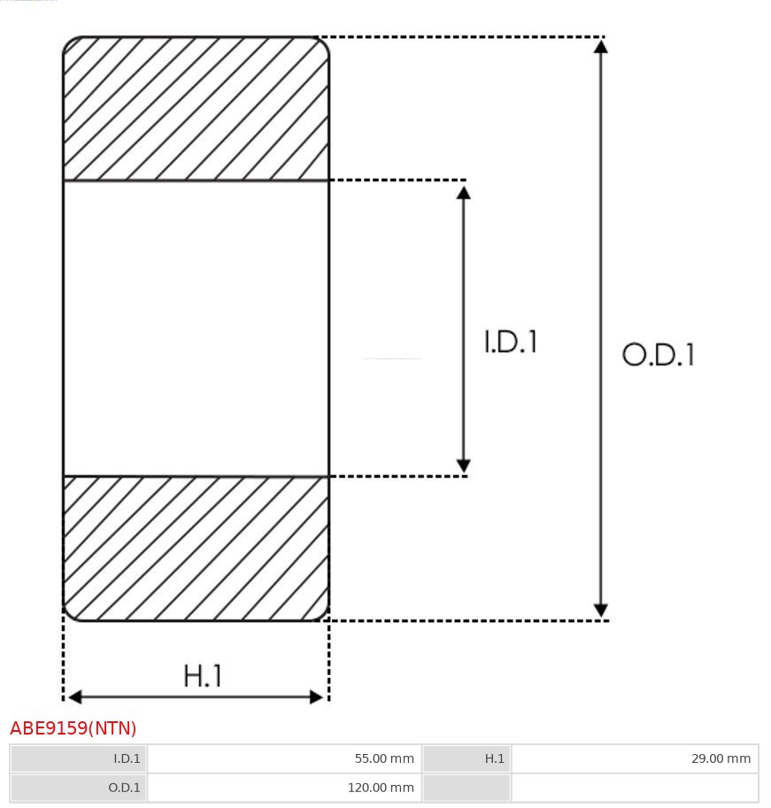 AS-PL ABE9159(NTN) Brandneu NTN Lager