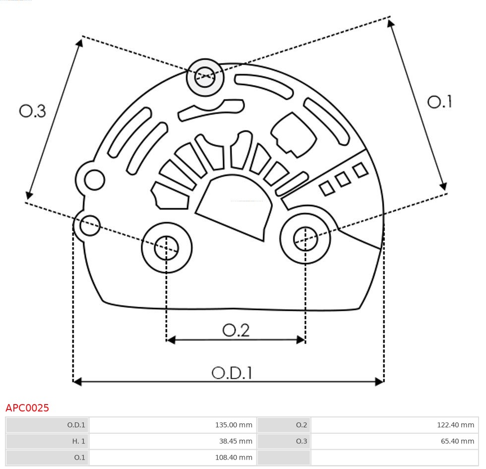 AS-PL APC0025 Beskyttelseshette, dynamo