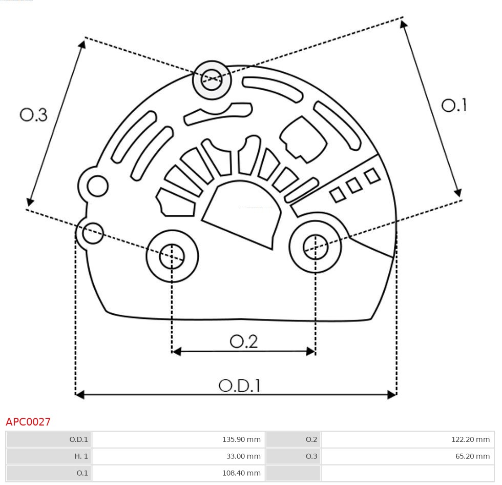 AS-PL APC0027 Beskyttelseshette, dynamo