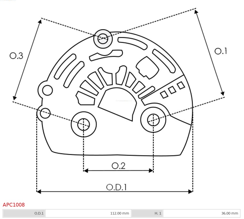 AS-PL APC1008 Beskyttelseshette, dynamo