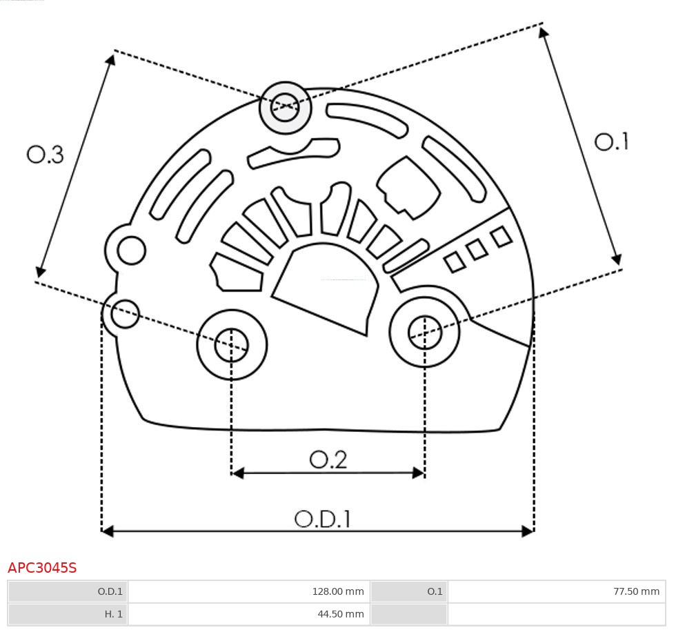 AS-PL APC3045S Brandneu AS-PL Schutzkappe, Generator