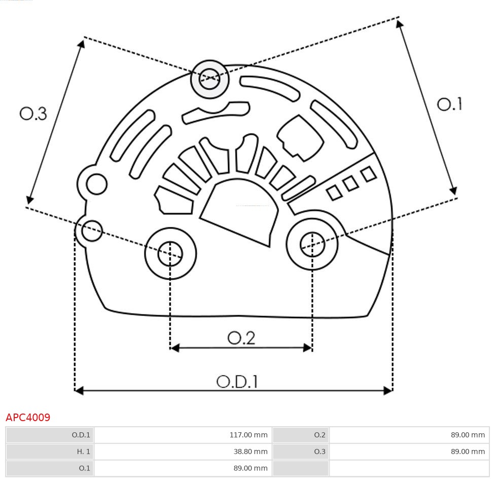 AS-PL APC4009 Beskyttelseshette, dynamo