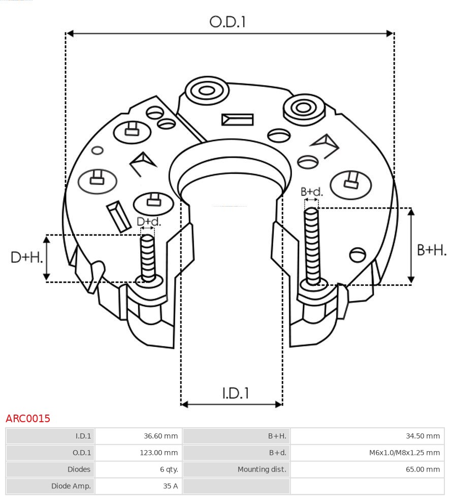 AS-PL ARC0015 Likeretter, dynamo
