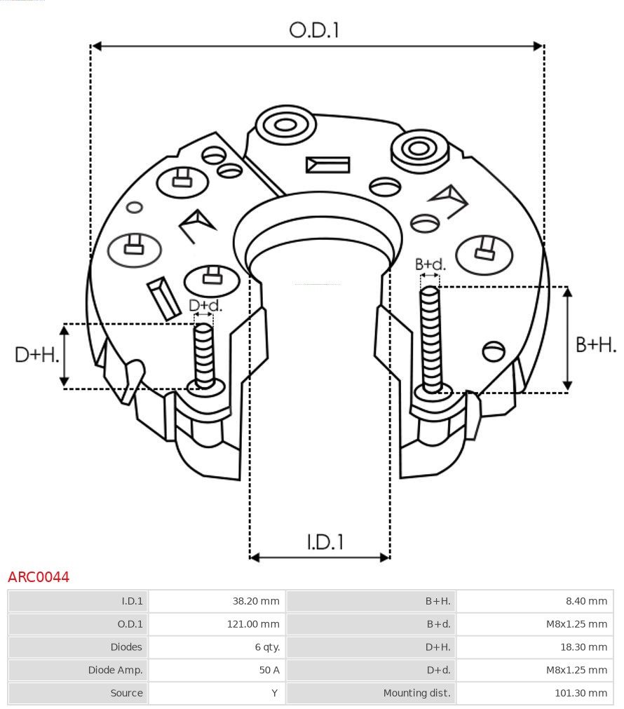 AS-PL ARC0044 Likeretter, dynamo
