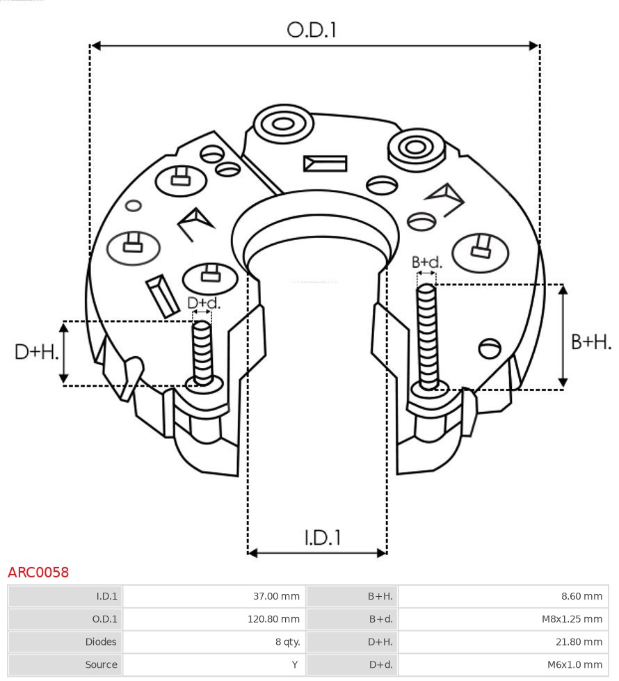 AS-PL ARC0058 Likeretter, dynamo