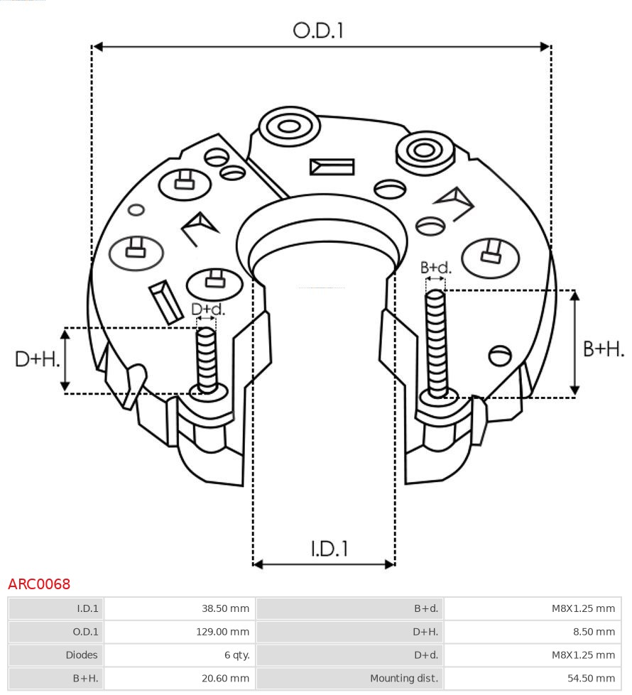 AS-PL ARC0068 Likeretter, dynamo