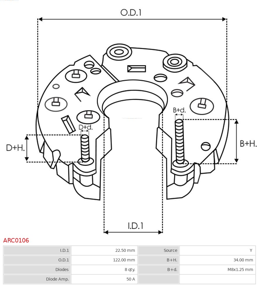 AS-PL ARC0106 Likeretter, dynamo