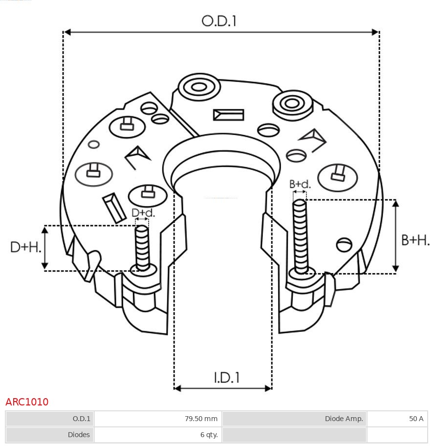 AS-PL ARC1010 Likeretter, dynamo
