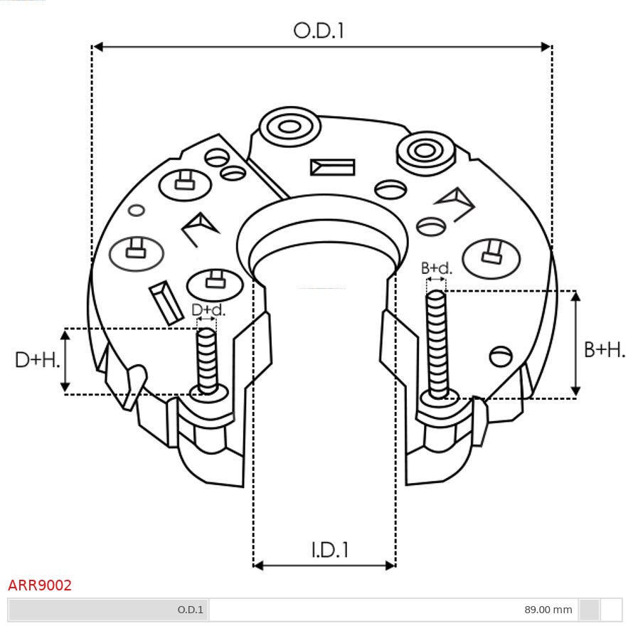 AS-PL ARR9002 Brandneu AS-PL Gleichrichter, Generator