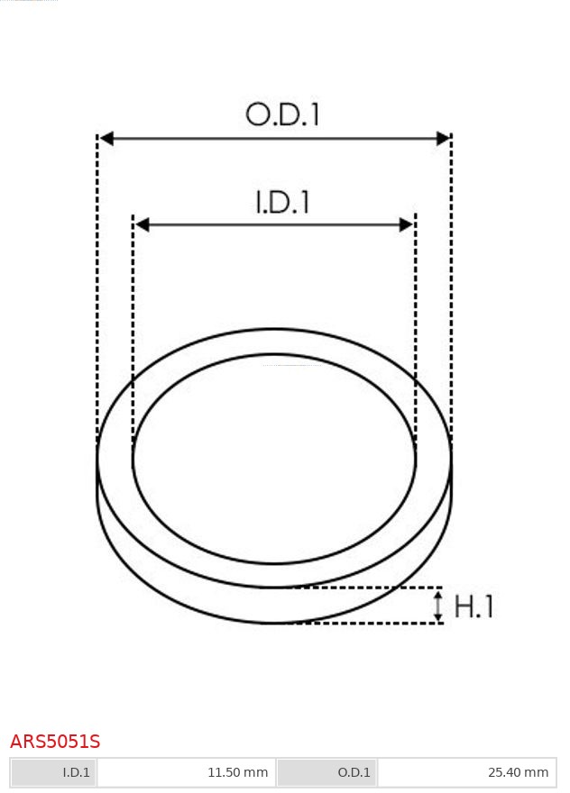 AS-PL ARS5051S Brandneu AS-PL Reparatursatz, Generator
