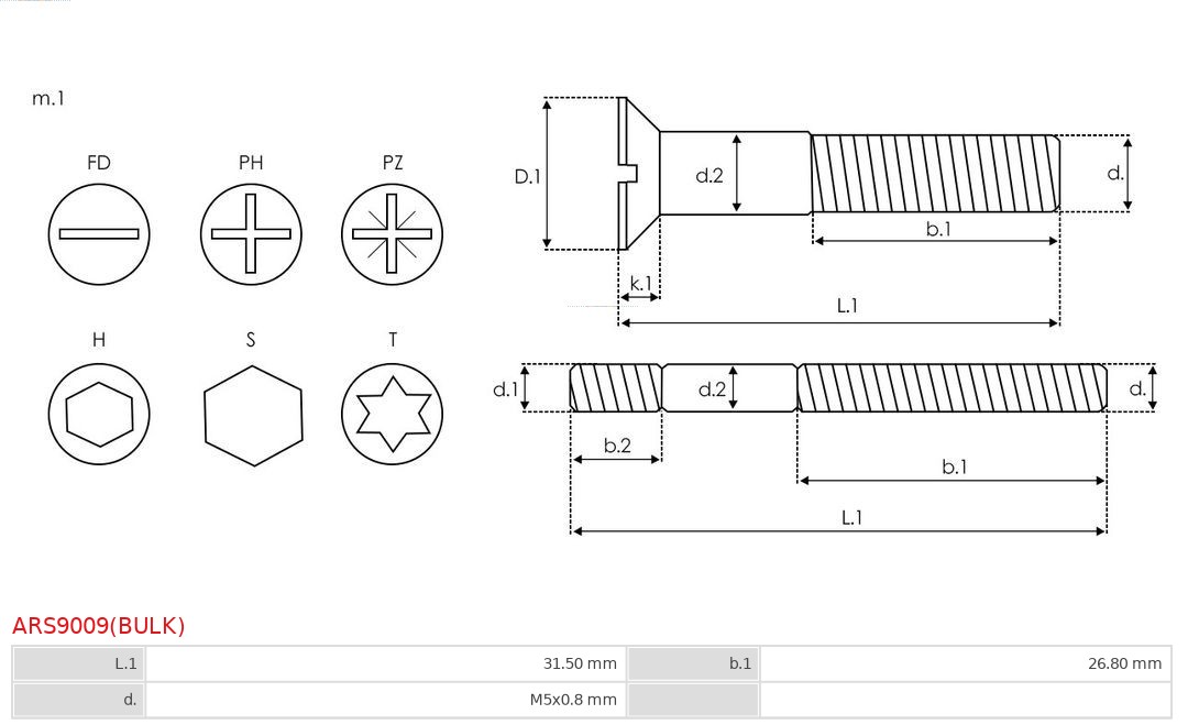 AS-PL ARS9009(BULK) Brandneu AS-PL Reparatursatz, Generator
