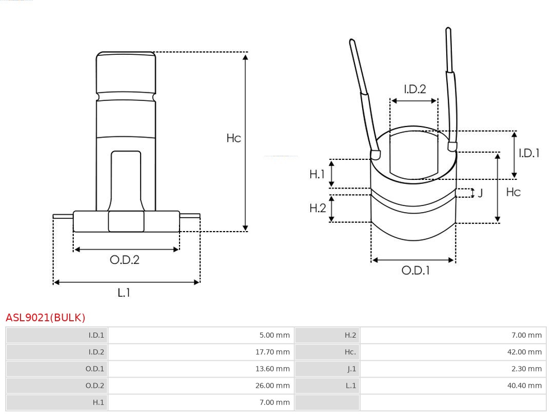 AS-PL ASL9021(BULK) slipering, generator