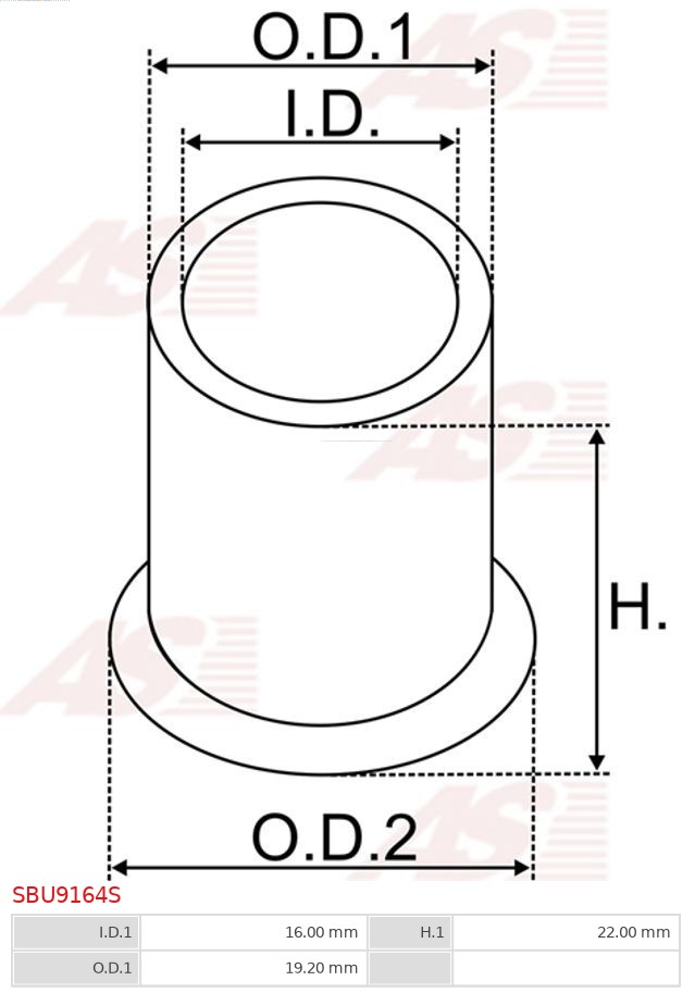 AS-PL SBU9164S Foring, starter